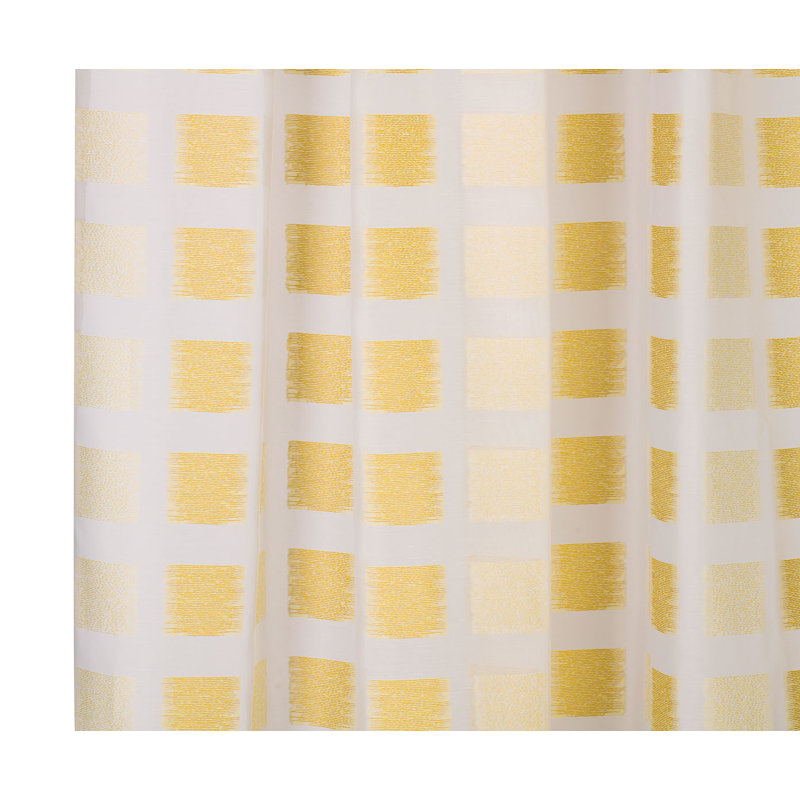 Harrodsburg Semi Sheer Curtain, Yellow