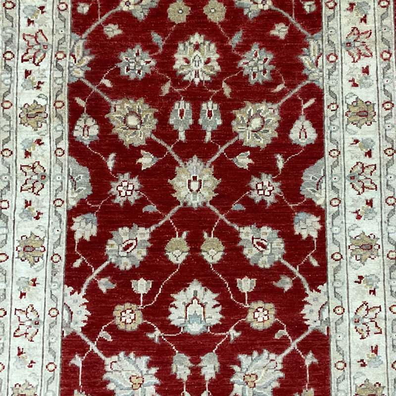  Handmade Oushak Wool Rug