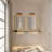 22X30 Inch Gold Metal Framed Rectangular Bathrrom Mirror-929702530-929702542-929702537