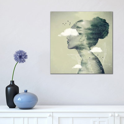 Geo Dress by Vin Zzep - Wrapped Canvas Gallery-Wrapped Canvas Giclée