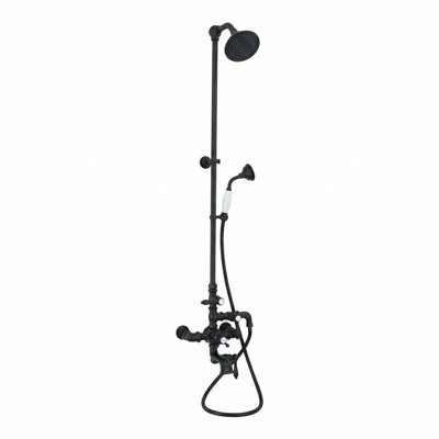 Système de douche et baignoire thermostatique Exposed de Strom Living P1049Z