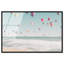Oliver Gal Beachside Balloons Nautical - Framed Acrylic Glass Wall Art-2088741467-2088741465