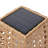 Solar-Powered Diamond Wicker Floor Lamp-122621660