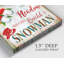 « snow mitaines », reproduction d’art textuel sur toile-40496883-40493317