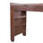 3-In-1 Makeup Vanity Desk With Flip-Top Mirror, LED Lighting, Adjustable Length & Ample Drawers - Stylish Multi-Functional Dressing Table For Home, Walnut-1724652470