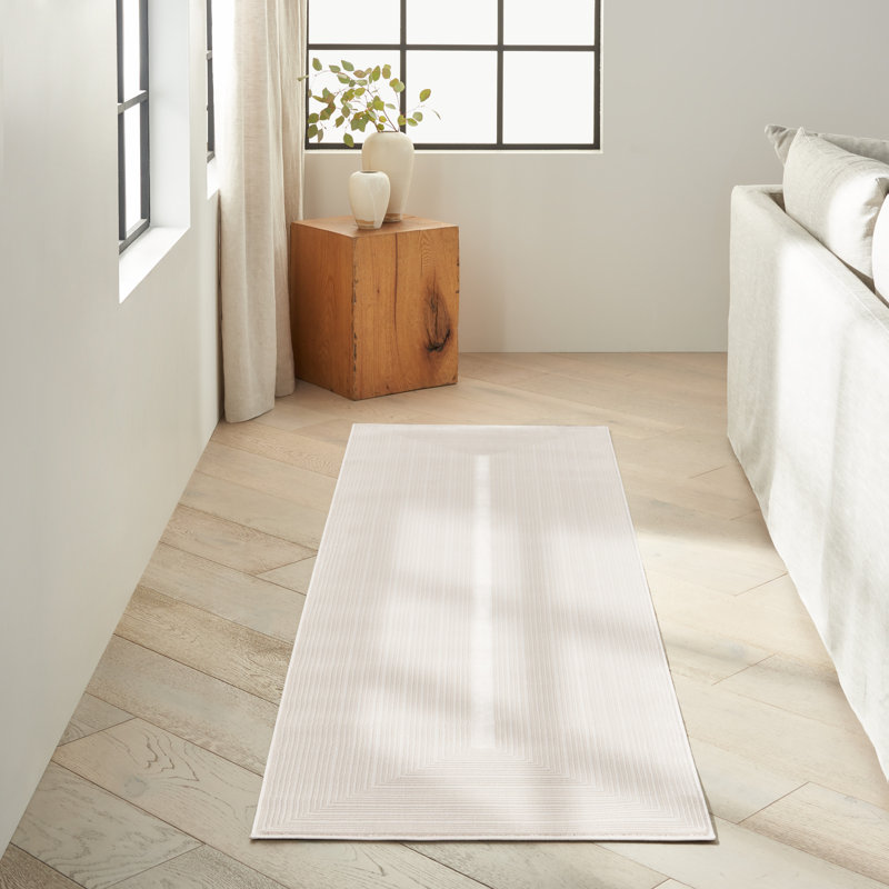 Tapis ivoire Ck024, Tapis de couloir 2 pi 3 po x 7 pi 6 po