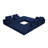 108" L-shaped Modular Sectional Sectional Sofa, Corduroy Sleeper Couch Bed, Compression Foam Sectional with Headrest - No Assembly Required-306480441