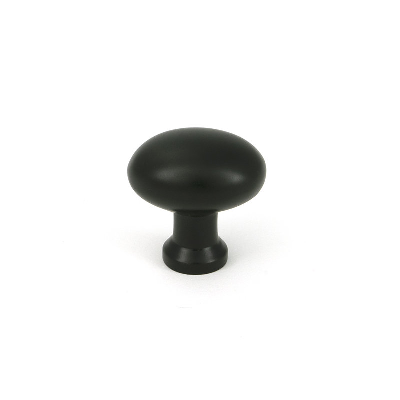 Moore Cabinet Knob, Aged Bronze, 1.26" Knob Diameter