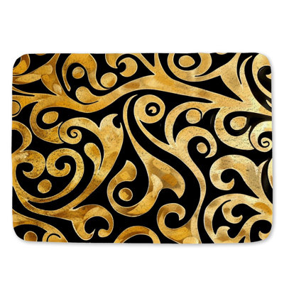 Esme Microfiber / Microsuede Non-Slip Bath Mat
