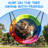YC saucer swing 40"  -Rainbow