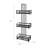 Noir 3 Tier Spa Tower in Black
