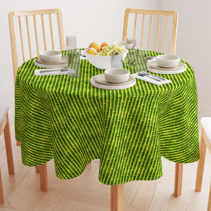 Victor Harbor Geometric Square Tablecloth, 102" x 102"