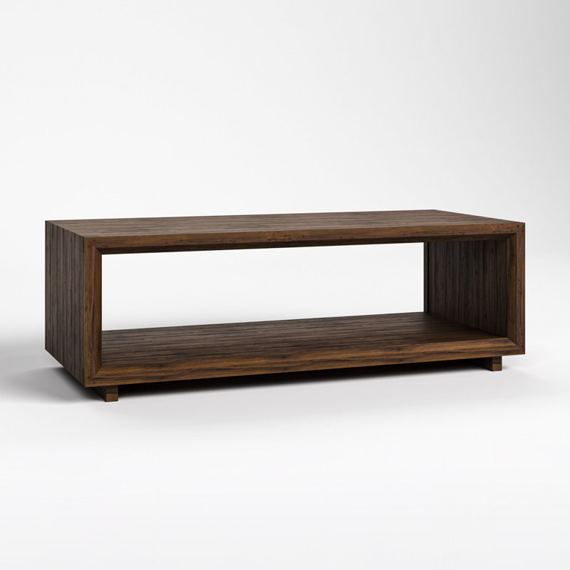 Saranac Solid Wood Cocktail Table