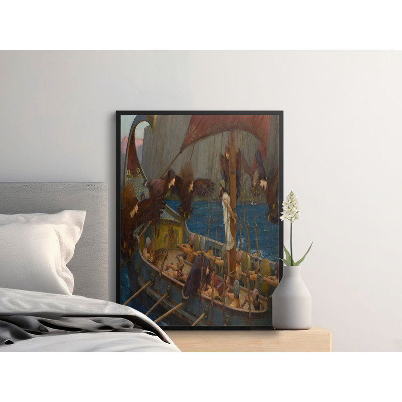 Wyche 1 Piece Floater Frame Wall Art, 24x32