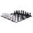 12" Giant Plastic Chess Set with a Quick Fold Nylon Board