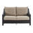 Serta Tahoe Outdoor Loveseat, Brown Wicker