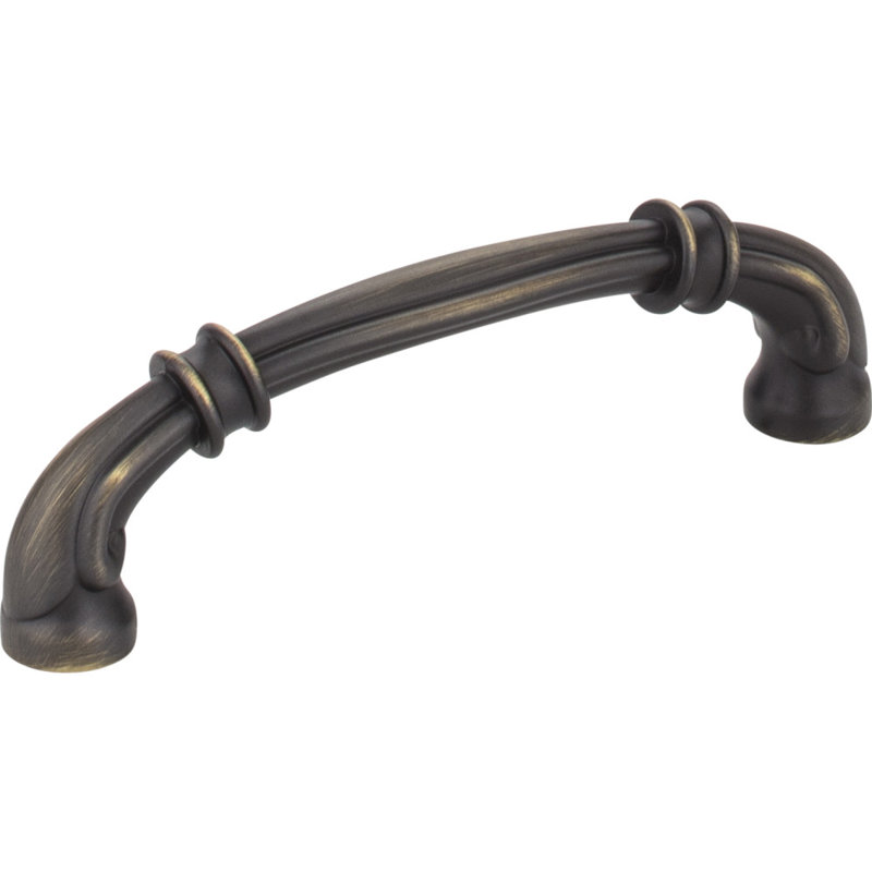 Lafayette Bar Pull, Antique Brushed Satin Brass, 6 5/16″