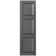 Custom Three Panel Cottage-Style Raised Panel Vinyl Shutters Pair