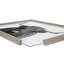 «B&W Highland Cow No. 1 Portrait» par Amy Peterson, art mural en verre encadré-2114576924
