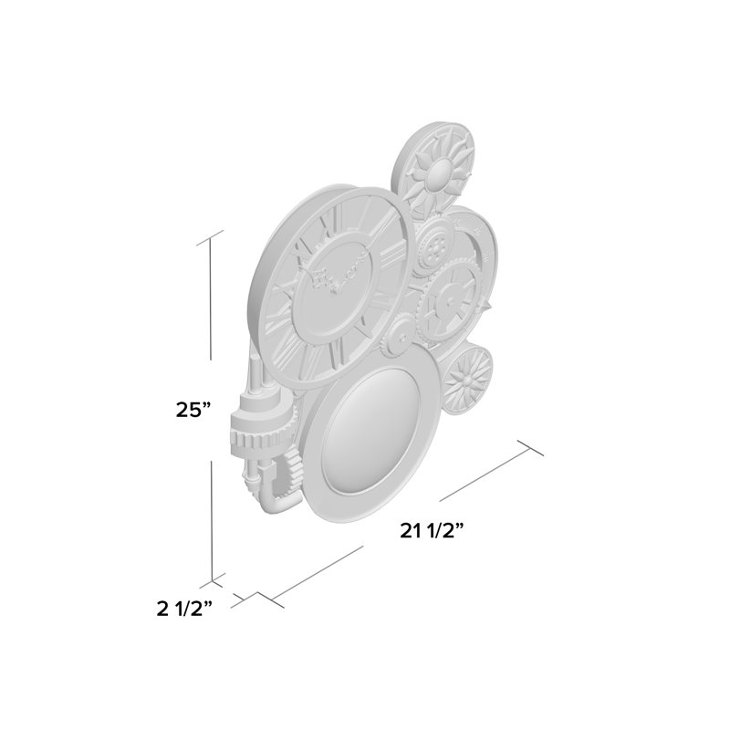 Bagdad Gears of Time Wall Clock