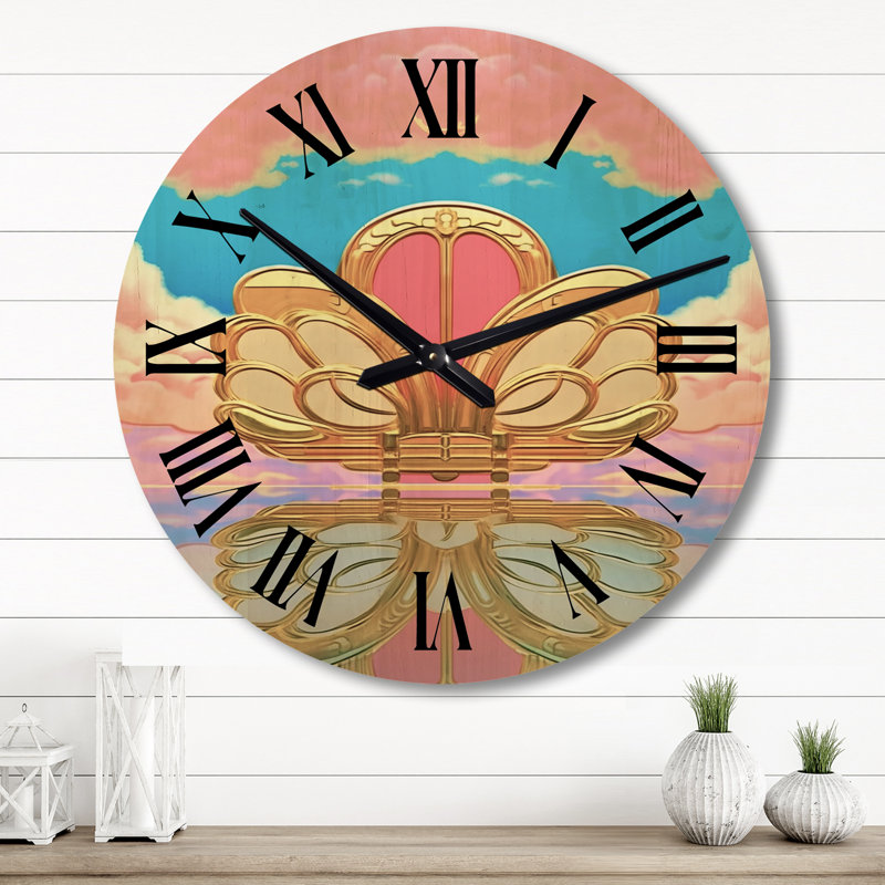 Horloge murale Art Nouveau, Grand