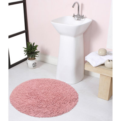 Tapis rond ou circulaire 100% coton avec envers en latex vaporisé Fantasia Collection