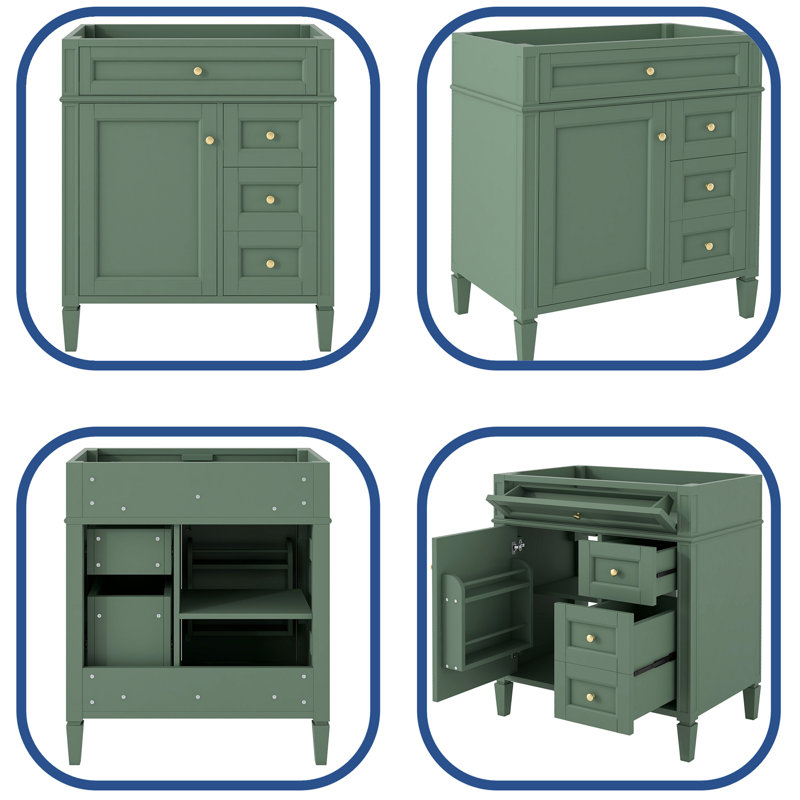 29'' Single Bathroom Vanity Base Only