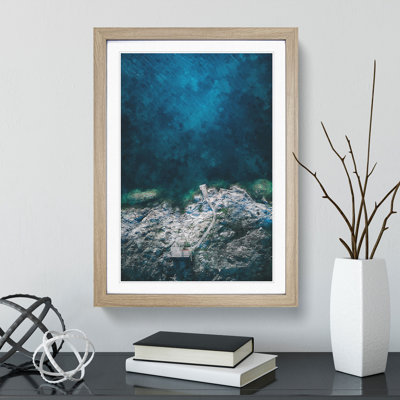 Uto Island in Sweden - Picture Frame Painting