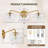 Contemporary Bathroom Vanity Light Fixture with Ribbed Clear Glass Globe Shades-461178571-461178569
