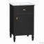 Meuble-lavabo noir 20 po avec lavabo et tablette réglable-112498565