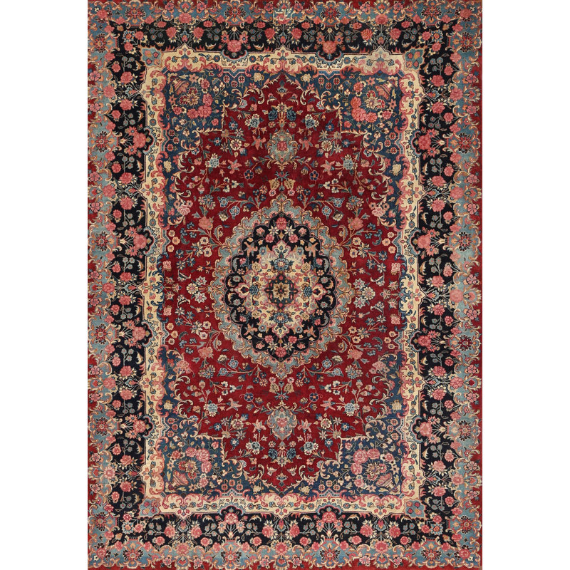 Tapis brun / noir / gris Oiental, Rectangle 8 pi x 10 pi