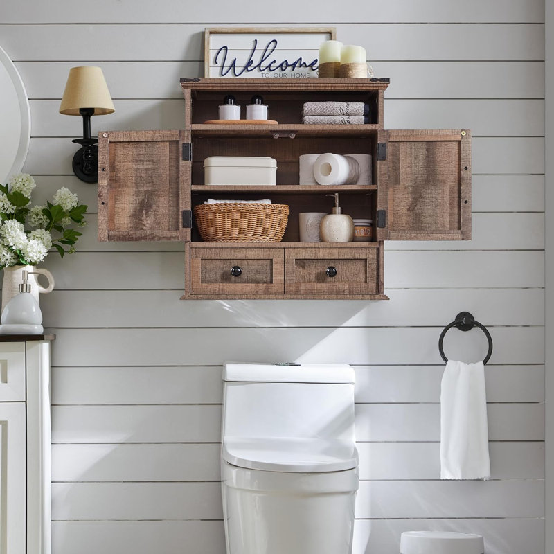Bathroom Cabinet, Light Brown