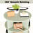 Green 360 Rotating Shoe Cabinet 6 Layers-19812137