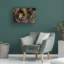 Art mural sur toile tendue - Cees Van Ginkel «Fox 2», art mural pour salon, chambre à coucher ou bureau - 16 x 24-22372418