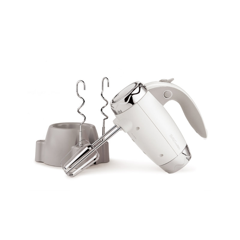 BCK Series Betty Crocker Hand Mixer, White