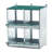 4 Compartment Chicken Nesting Boxes, Metal Nesting Boxes Wall Mount Chicken Egg Laying Box for Different Chicken Breeds