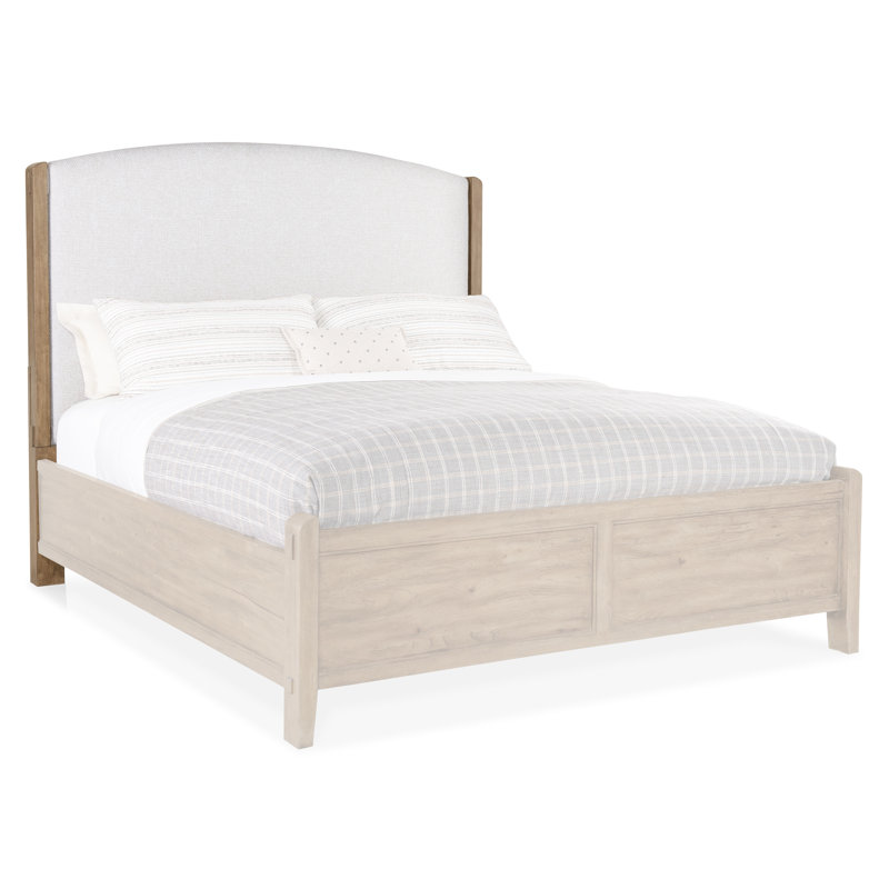 Vineyard Row Upholstered Bed, King