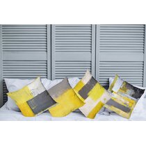 Las Vegas Football Lumbar Pillow East Urban Home Color: Sliver/Black, Cover Material: Poly Twill