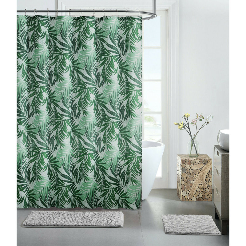 Rideau de douche simple floral Kenwood
