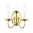 Freels Steel Candle Wall Light-33089909