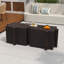 Table d'appoint Convex Edge casse-tête MGO, table de bout décorative modulaire emboîtable, table basse d'extérieur personnalisée-106044074