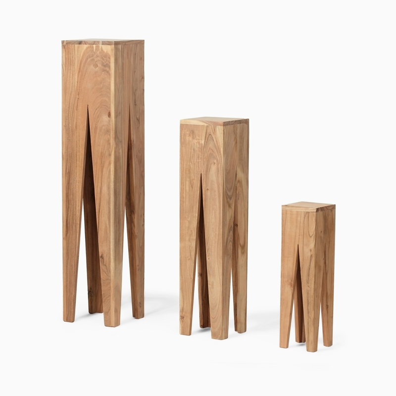 Natural Nesting Tables