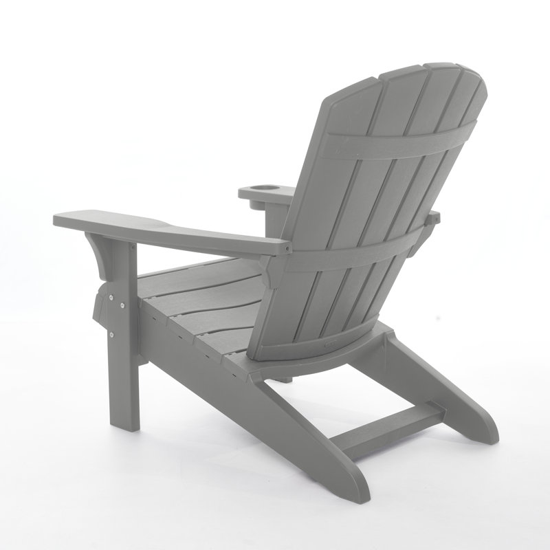 Keter Alpine Adirondack Chair, Grey, 1
