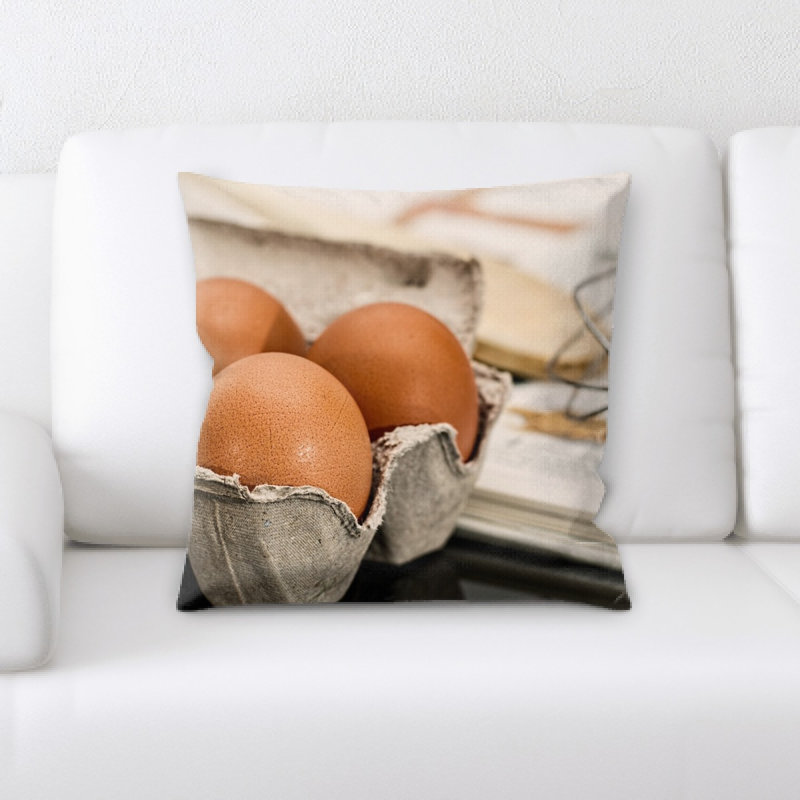 Microsuede Throw Pillow