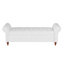 Banc de lit rembourré 63 po, pieds en bois-2030093459