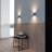 Qube Aluminium LED Flush Mounted Sconce-99452275-99282009