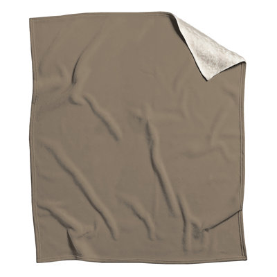 Couvertures beige uni