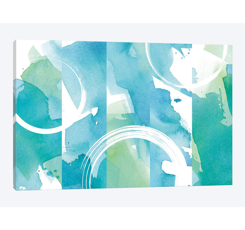 « côtier sensation i », impression sur toile, H 12 po x l 18 po x P 1,5 po, Toile tendue, Pas de tapis