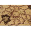 Tapis oriental en laine brun clair / ivoire 9 pi 1 po x 12 pi Aaru