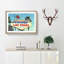 The Welcome to Las Vegas Sign - Picture Frame Painting Print on MDF-56734164-56734166